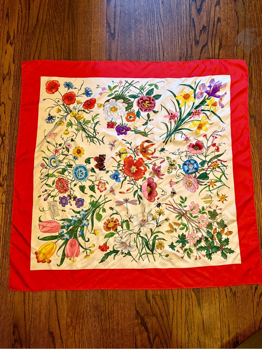 Gucci Flora Silk Scarf